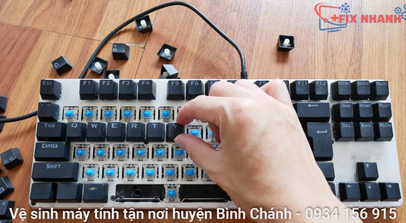 Vệ sinh máy tính tận nơi huyện Bình Chánh - hạn chế sự cố nghiêm trọng