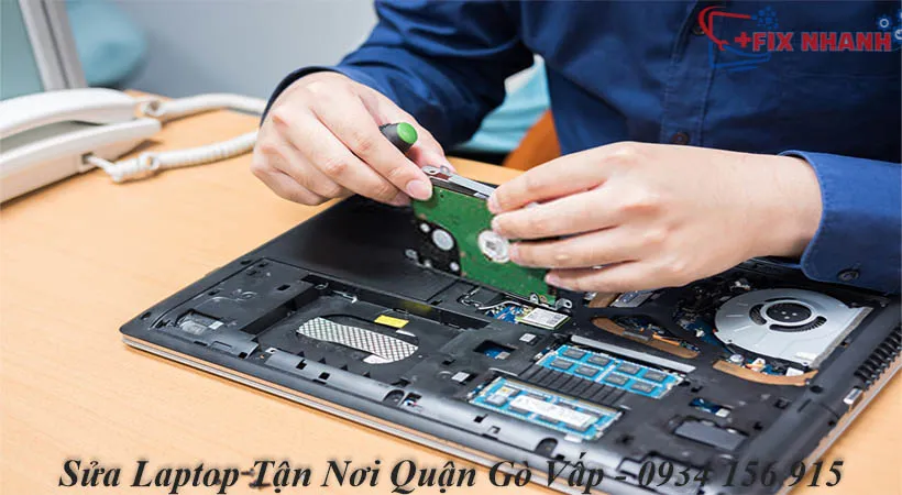 Các bước sửa laptop tại Fix Nhanh.