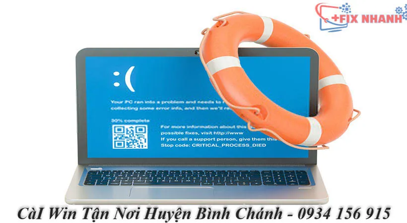 Bảng giá cài win tận nơi huyện Bình Chánh tại Fix Nhanh