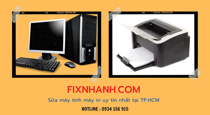 Máy in tại Fix Nhanh