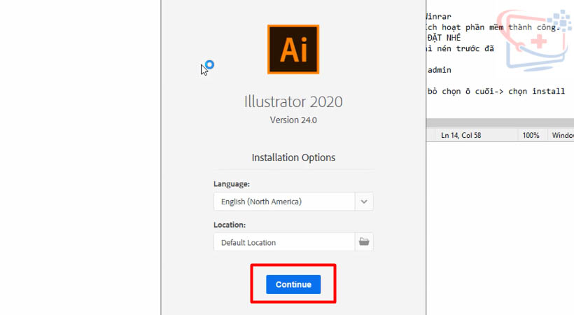 Hướng dẫn cài đặt phần mềm Adobe Illustrator 2020