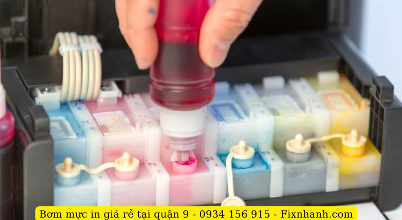 Cách lựa chọn đơn vị Bơm mực in giá rẻ Quận 9 uy tín chất lượng ?