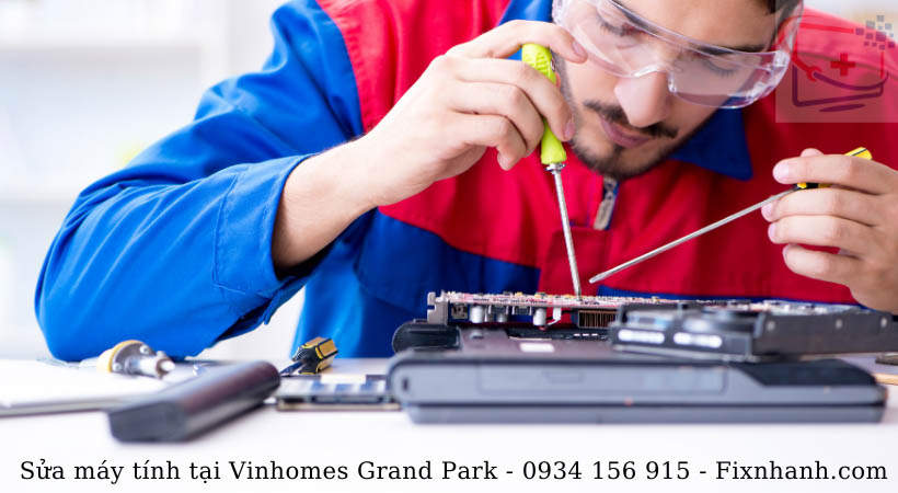 Đơn vị sửa máy tính Vinhome grand park giá tốt.