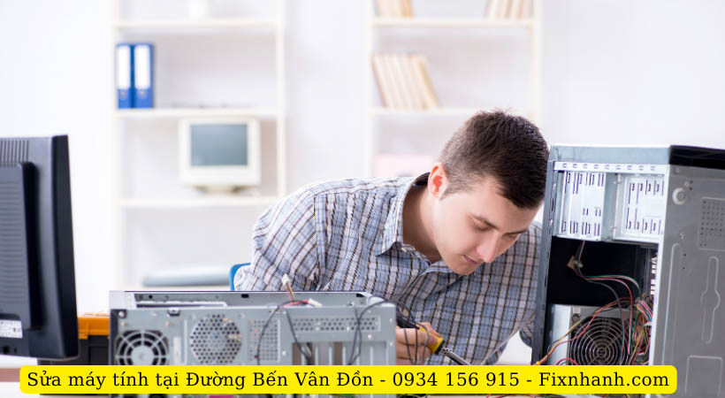 Những sự cố về máy tính tại sửa máy tính tại đường Bến Vân Đồn.