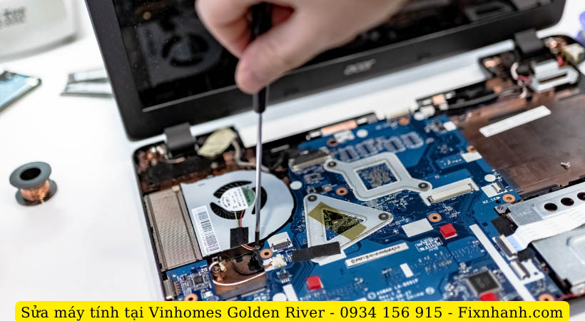 Bảng giá tham khảo khi sửa máy tính tại Vinhomes Golden Rivier – Fix Nhanh.