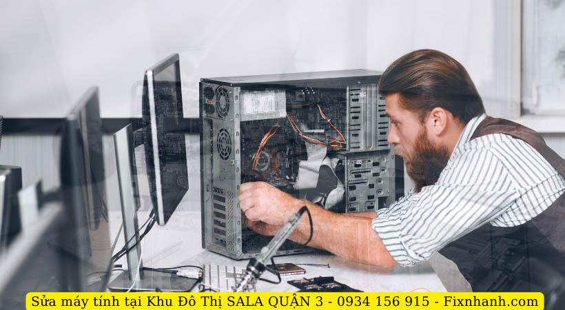 Bảng giá tham khảo khi sửa máy tính tại Khu Đô Thị Sala – Fix Nhanh.