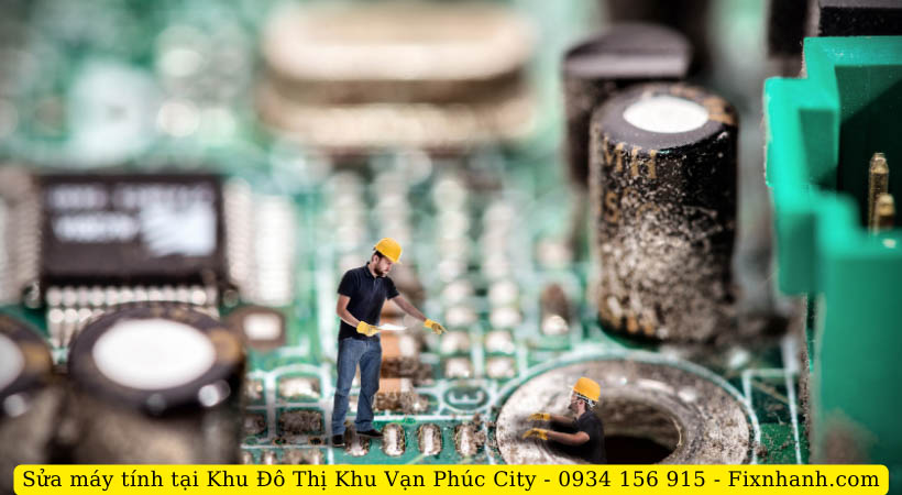 Bảng giá tham khảo khi sửa máy tính tại Khu Đô Thị Vạn Phúc City – Fix Nhanh.