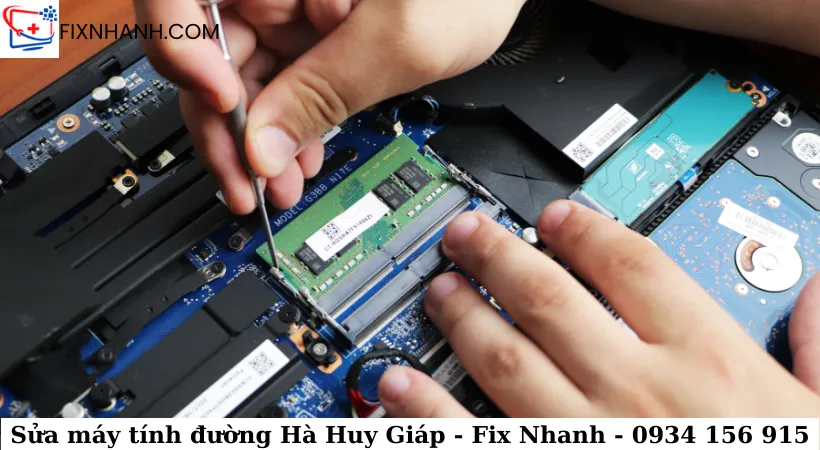 Lỗi máy tính cần phải sửa chữa gấp tại sửa máy tính đường Hà Huy Giáp.