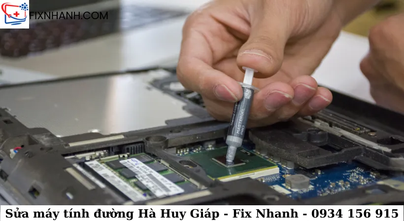 Những lưu ý khi sửa chữa máy tính tại đường Hà Huy Giáp