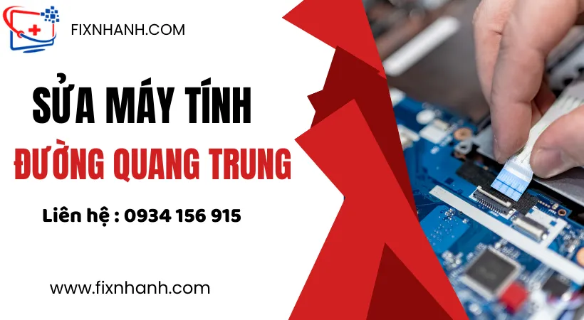 sửa máy tính ở Đường Quang Trung