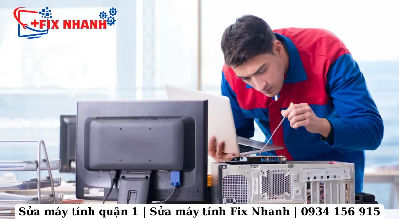 Những sự cố thường gặp khi đến sửa máy tính tại quận 1.