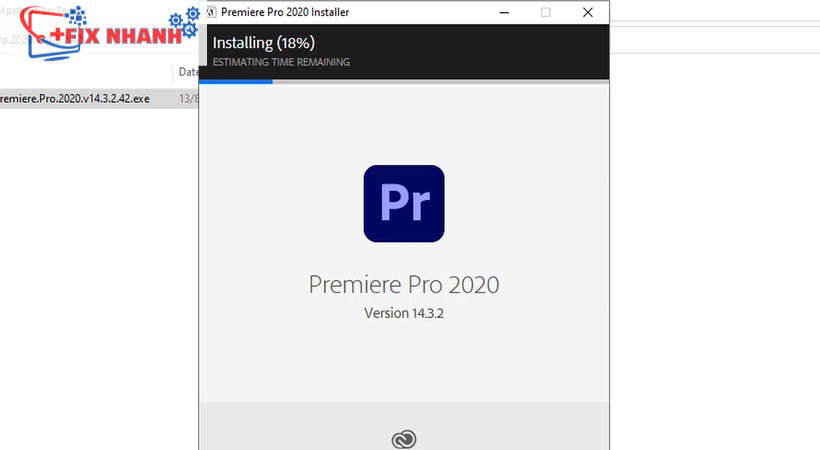 Đợi tải dữ liệu adobe premiere