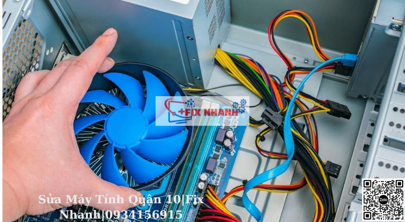 Thay quạt tản nhiệt cho máy