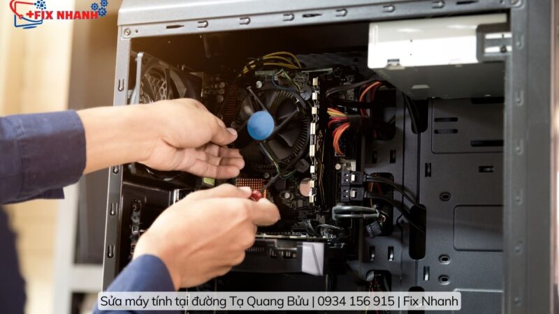 Bảng giá sửa máy tính đường Tạ Quang Bửu tại Fix Nhanh