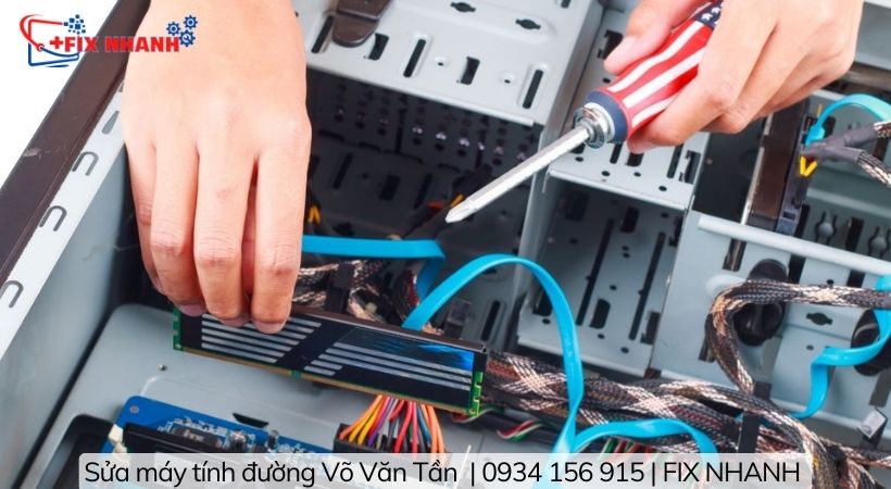 Hướng dẫn từng bước sửa máy tính tại Fix Nhanh