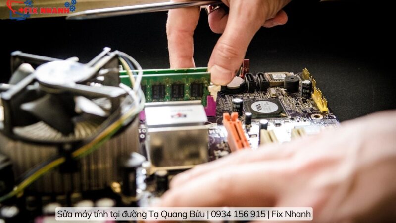 Những vấn đề thường gặp khi sửa máy tính đường Tạ Quang Bửu