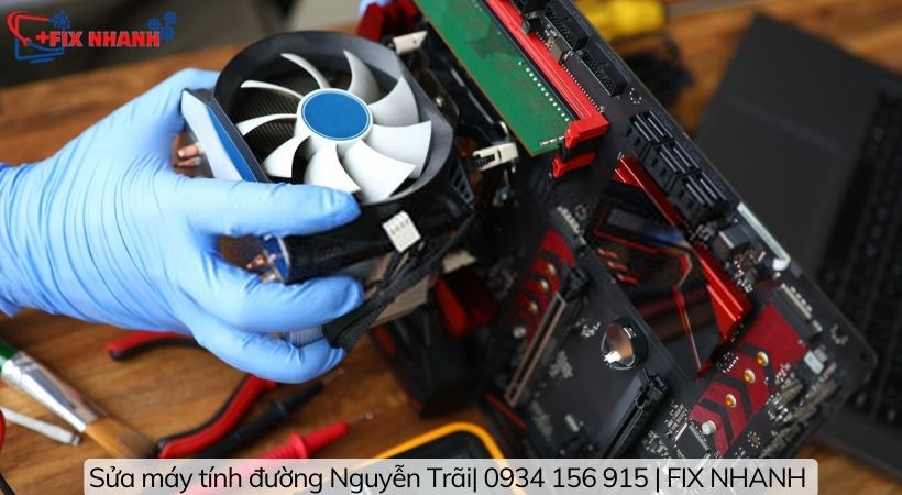 Quy trình sửa máy tính tại Fix Nhanh.